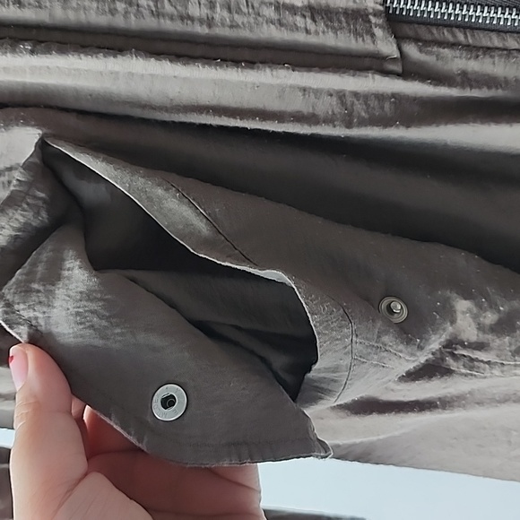 All Saints Ellis Parka Duster Bomber Long Jacket Coat - Picture 5 of 11